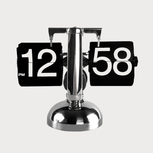 Fliporia Retro | Mechanische Flip-Uhr Im Vintage-Design