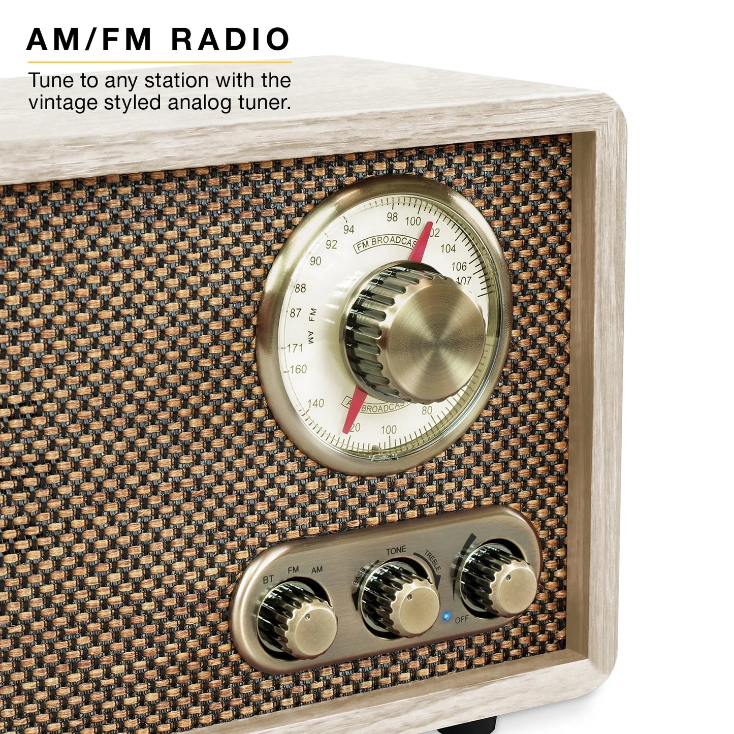 Willow Wood Bluetooth Radio