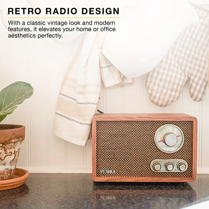 Willow Wood Bluetooth Radio